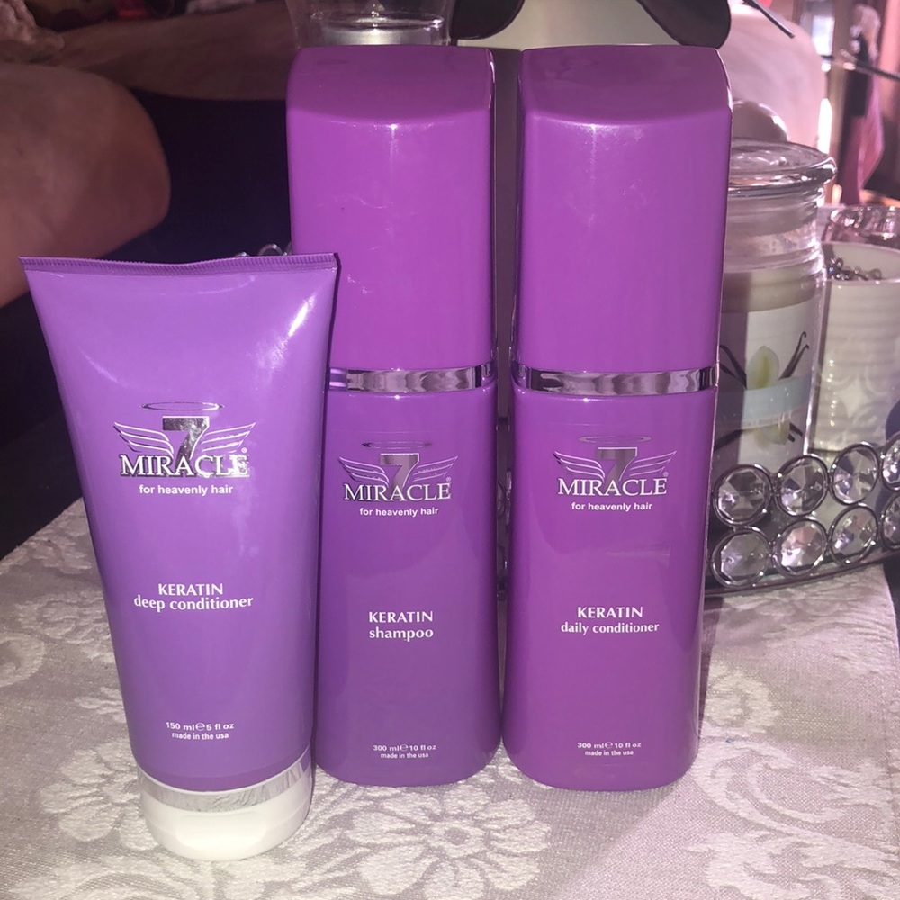 Miracle 7 Shampoo, Conditioner & Deep Conditioner